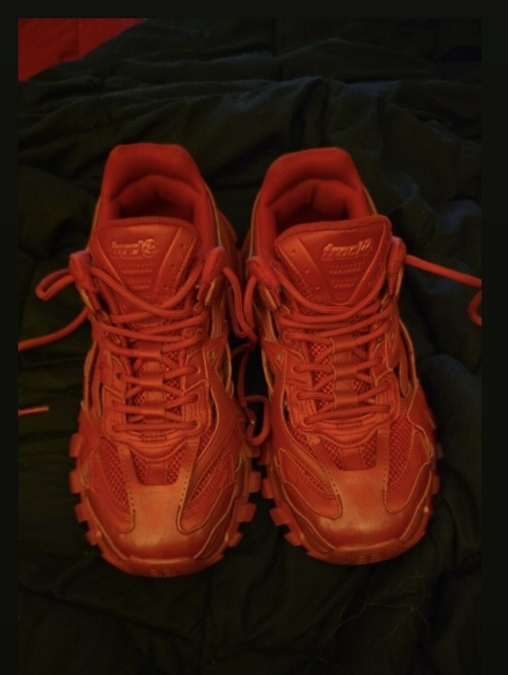 Balenciaga Mens Sneakers- Red